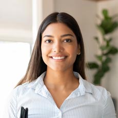 portrait of female student