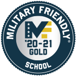 Bellevue University has been awarded Gold Status by Military Friendly for 2020-21